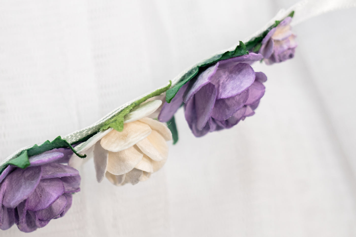 Violet Serenity — Luxe Crystal Ballet Bun Wrap