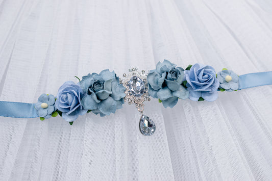 Enchanted Crystal Elegance – Luxe Ballet Bun Wrap