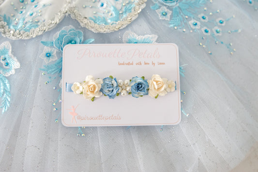 Lumière Blue – Luxe Ballet Bun Wrap