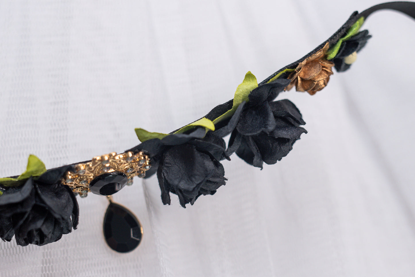 Midnight Majesty – Luxe Ballet Bun Wrap