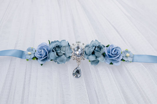 Enchanted Crystal Elegance – Luxe Ballet Bun Wrap