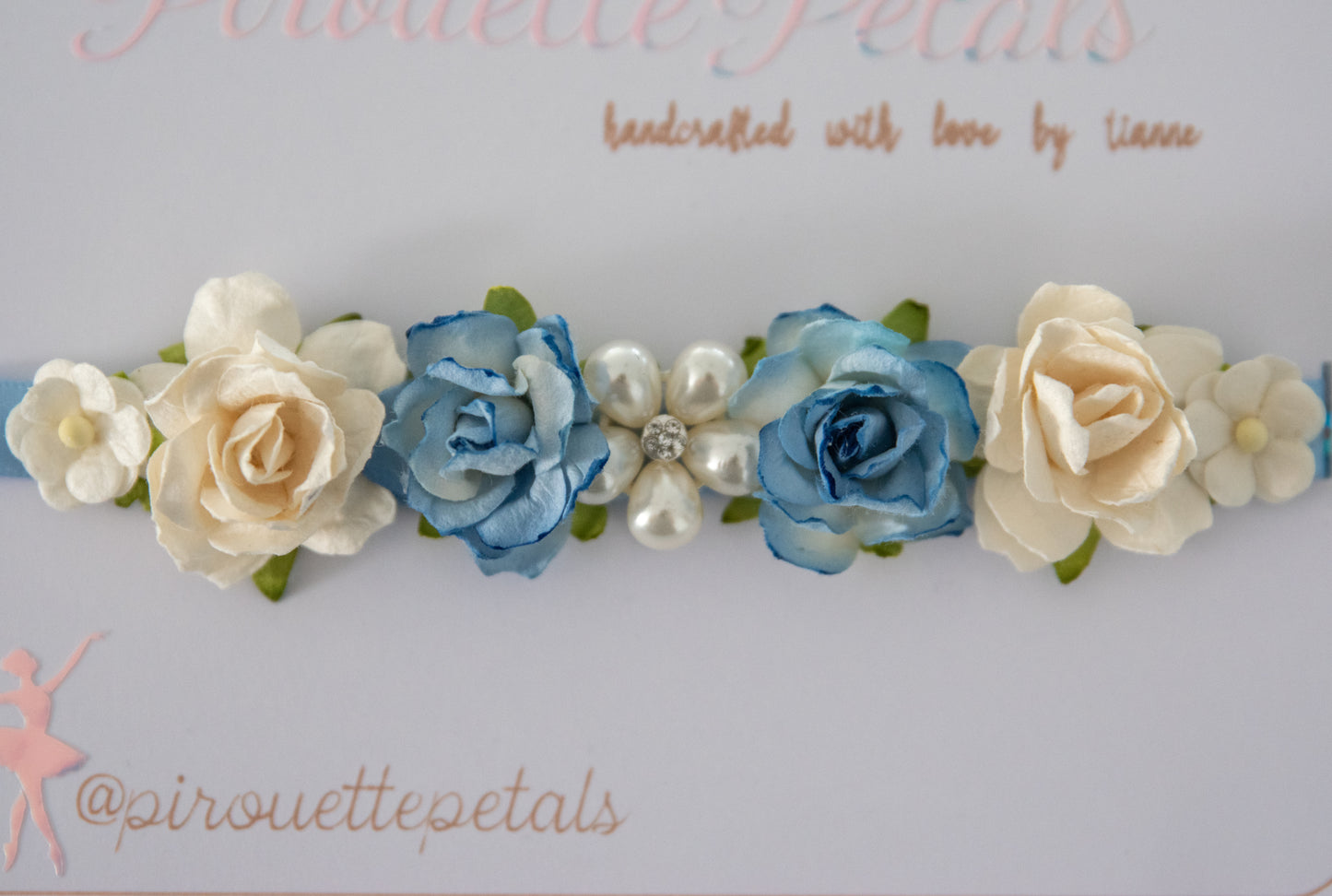 Lumière Blue – Luxe Ballet Bun Wrap