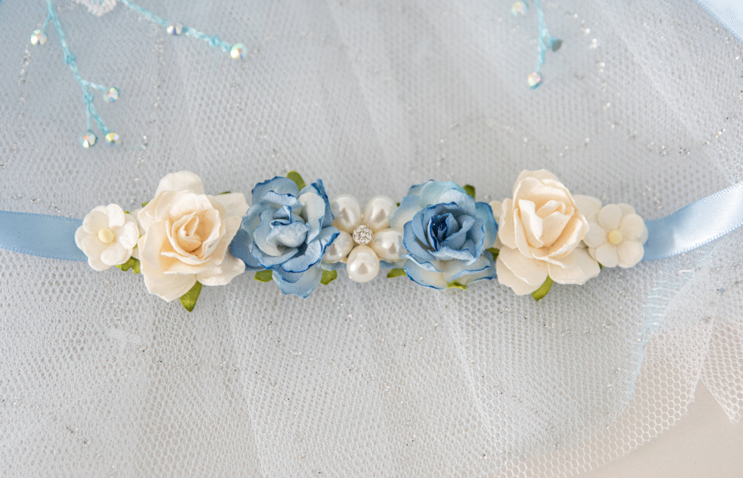 Lumière Blue – Luxe Ballet Bun Wrap