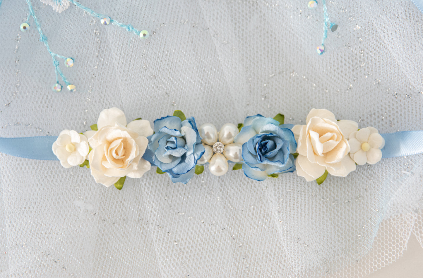 Lumière Blue – Luxe Ballet Bun Wrap