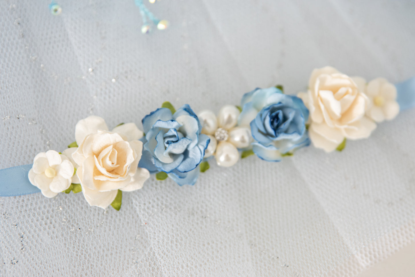 Lumière Blue – Luxe Ballet Bun Wrap