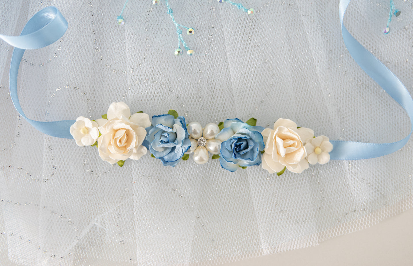 Lumière Blue – Luxe Ballet Bun Wrap