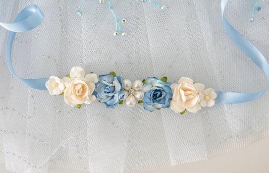 Lumière Blue – Luxe Ballet Bun Wrap